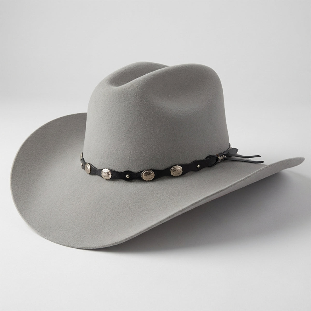 Tombstone Denver mist grey felt cowboy hat.