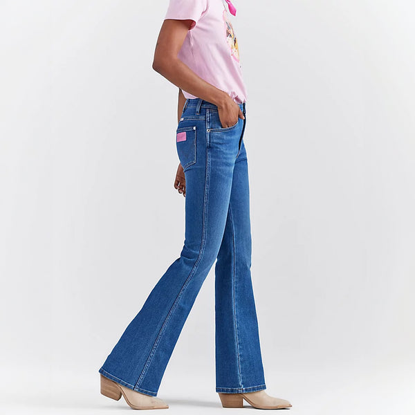 Wrangler X Barbie™ High Rise Bootcut Jean