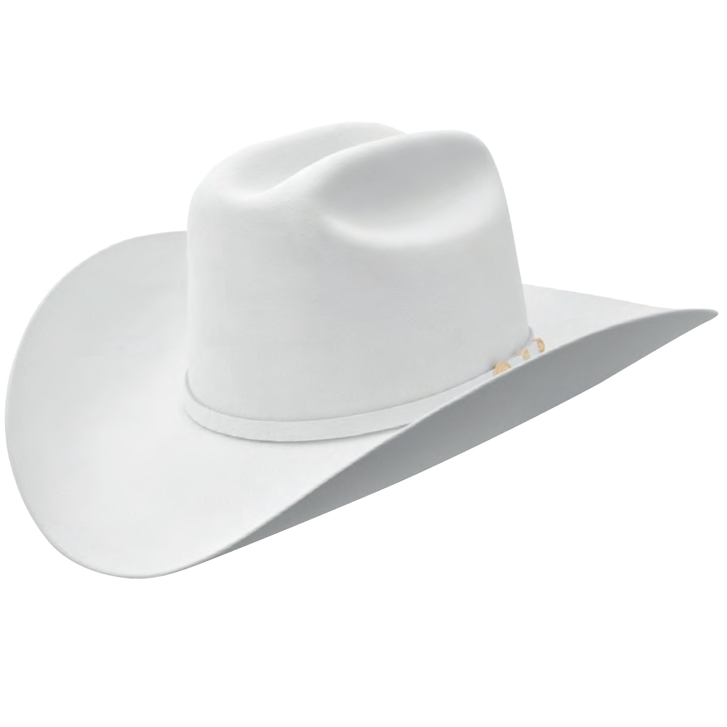 Stetson 100x El Presidente White Felt Cowboy Hat