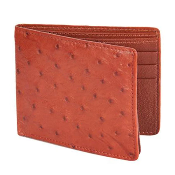 Los Altos Ostrich Leather Wallet
