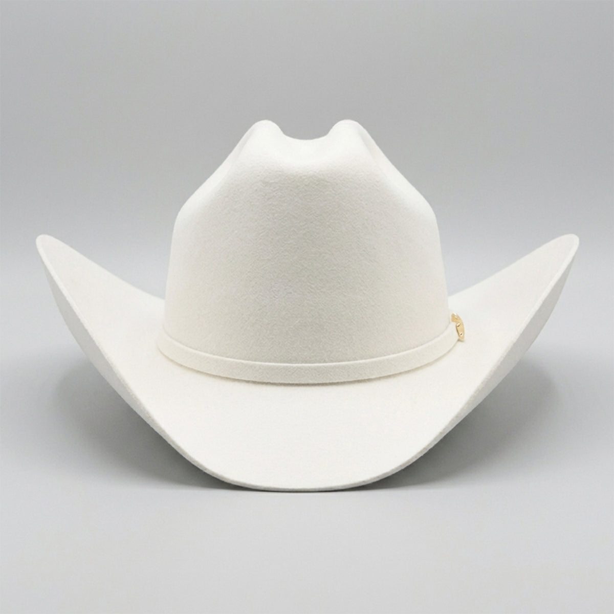 Cuernos Chuecos 6X Milano White Felt Cowboy Hat