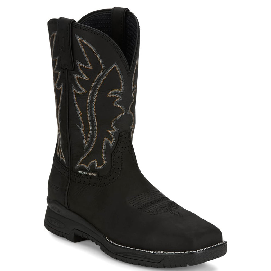 Justin Leather Work Boots - NWT Never Worn - Composition Toe - 11D Amazon.com: Justin Joist 11 main image 4