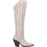 Dan Post Ladies Loverly Tall White Cowgirl Boots