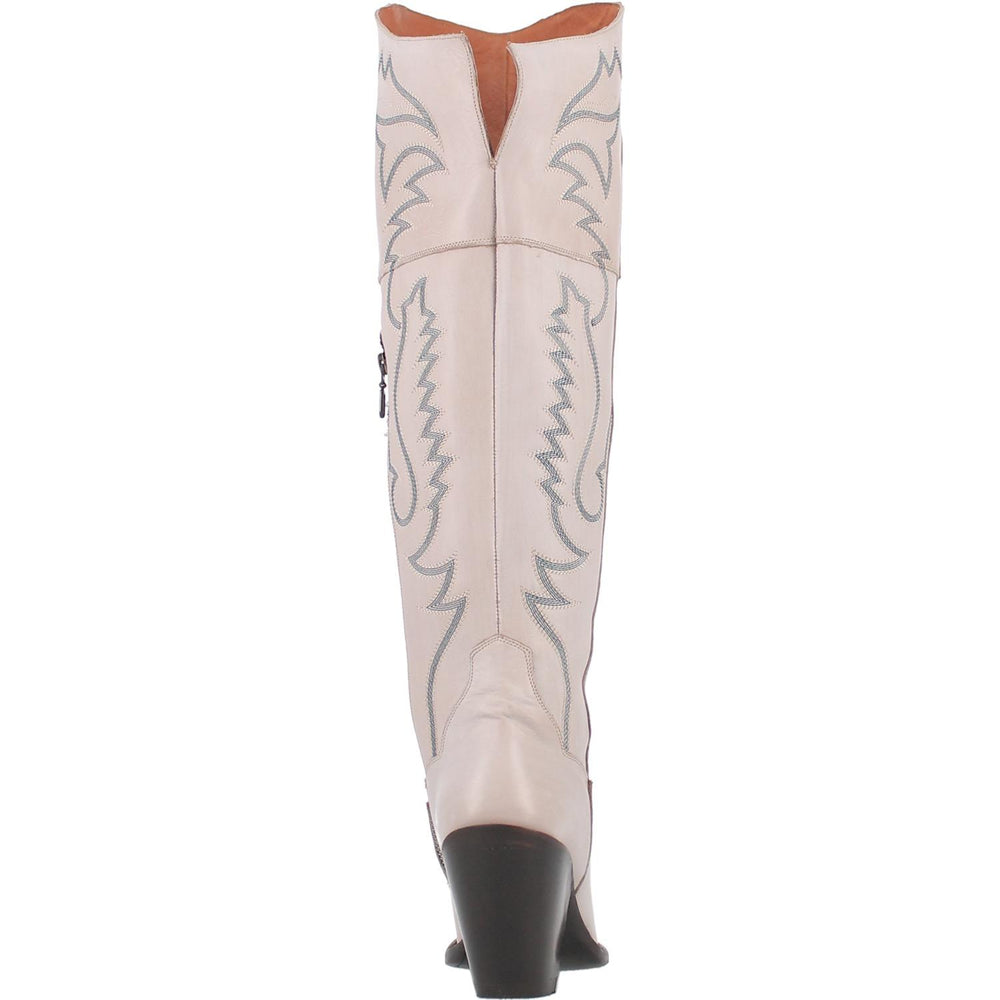 Women's Loverly Tall White Boots