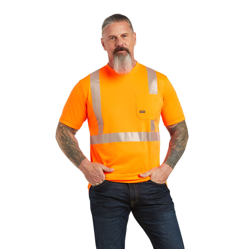 Ariat orange safety shirt
