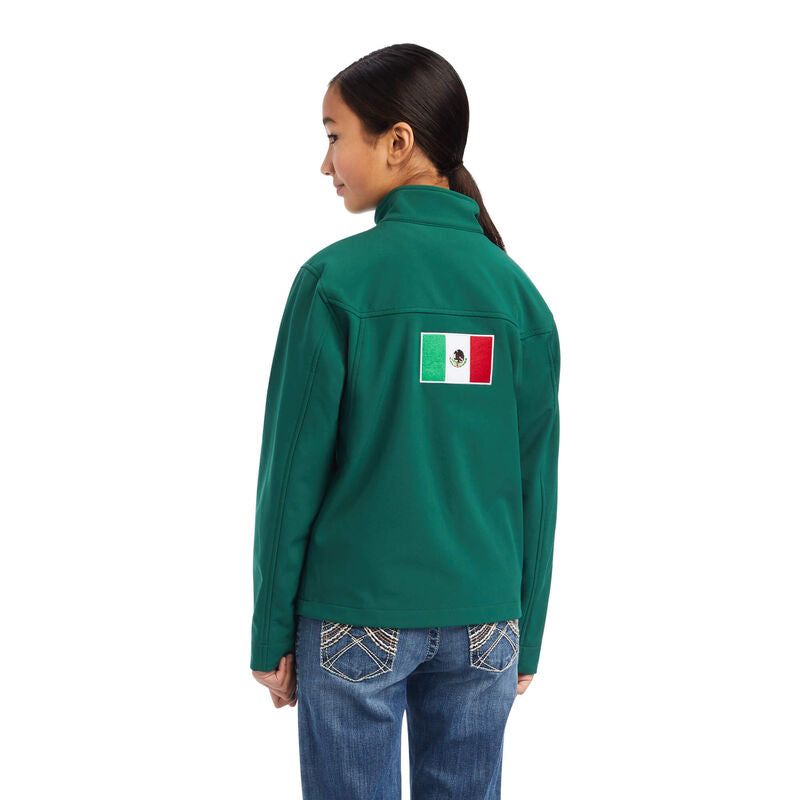 Chamarra Ariat Para Joven Verde Mexico