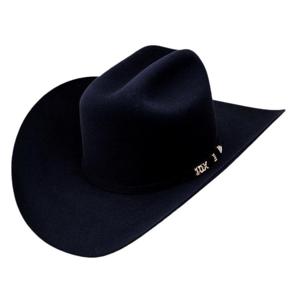 Black Serratelli Hats 10x Cowboy Hat