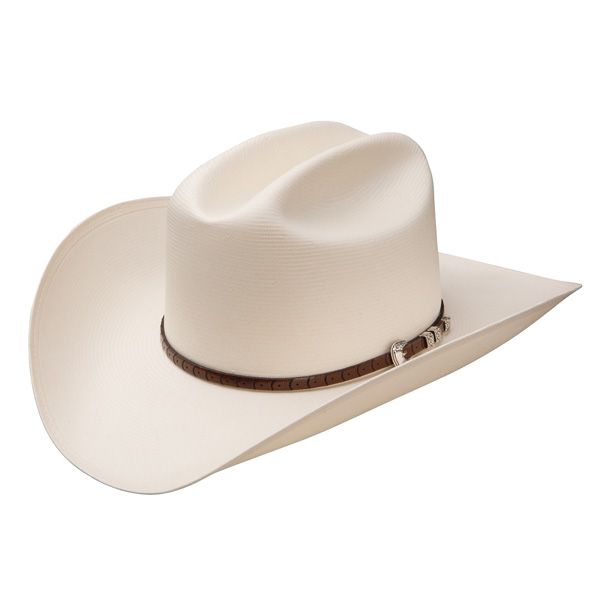 Stetson 100X Bar None Straw Cowboy Hat