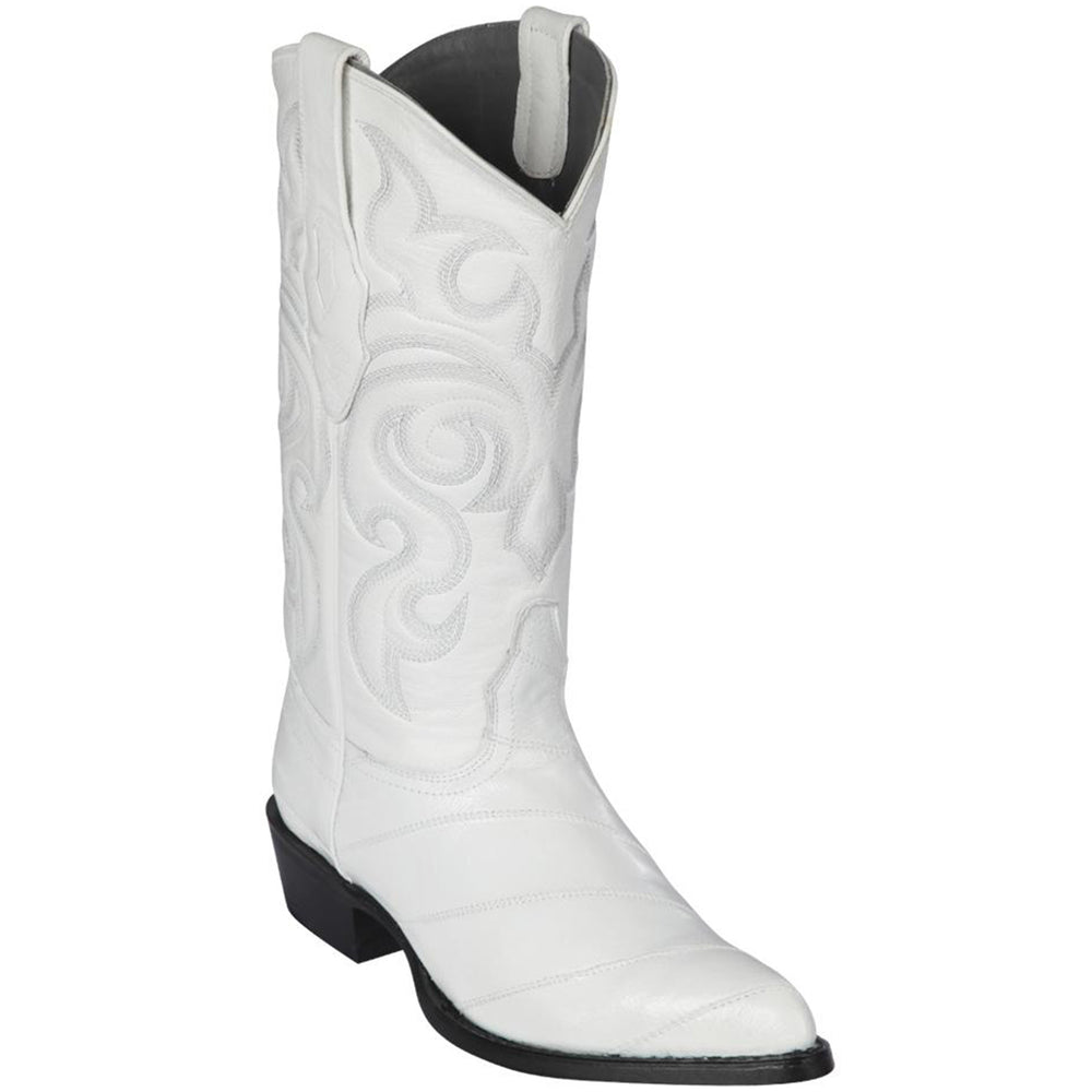 J Toe Cowboy Boots - J Toe Western Boots - Los Altos Boots - Mens Dress Cowboy Boot - Low Priced Elk Cowboy Boots - in Black main image 0
