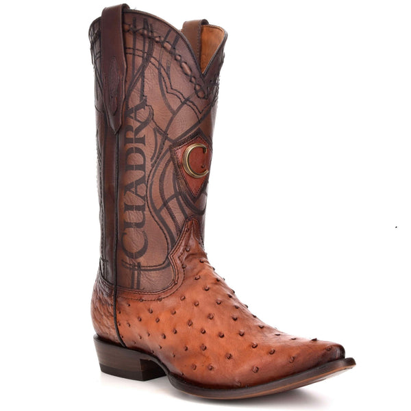 Cuadra Ostrich Skin Cowboy Boots - B21OA1