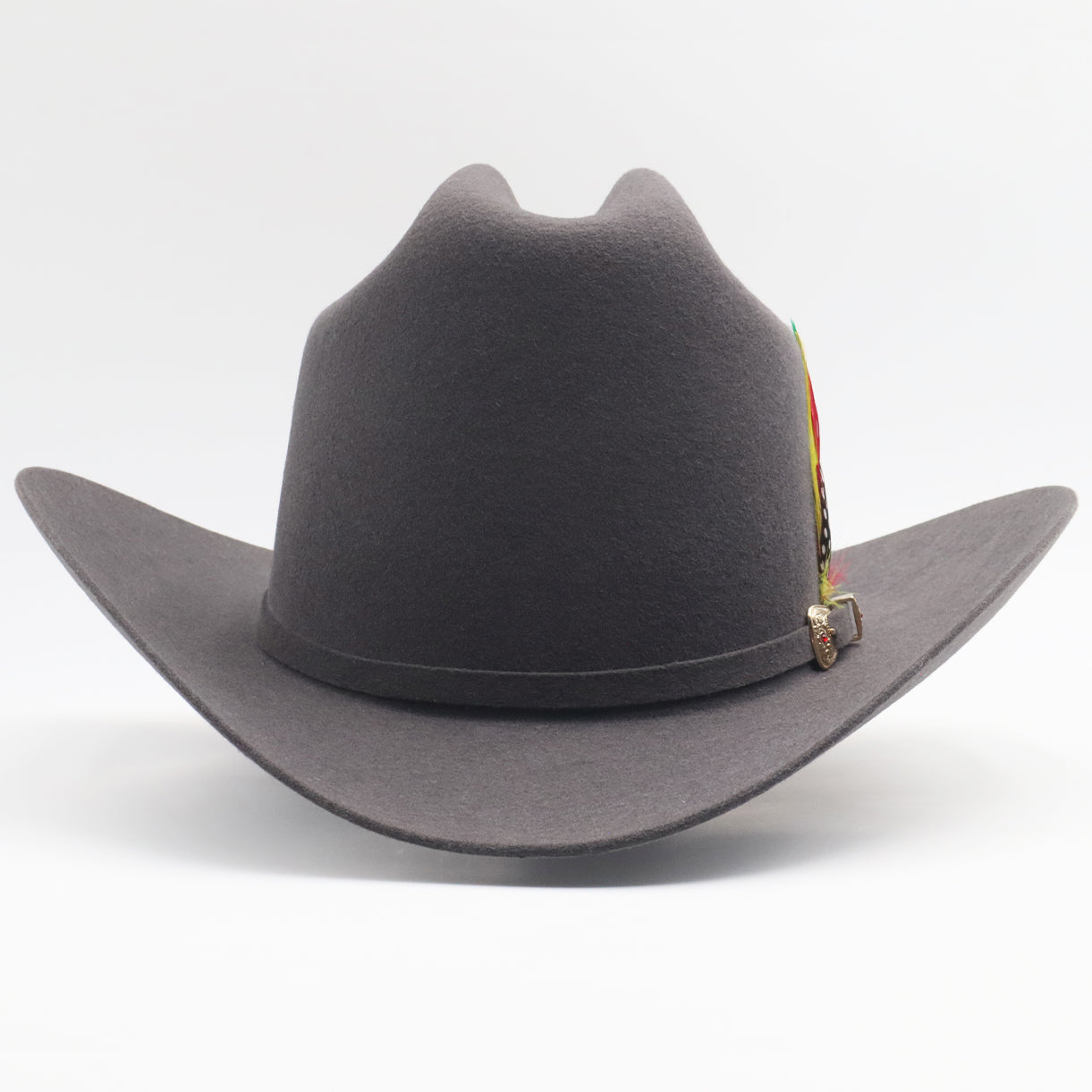 grey cowboy hat
