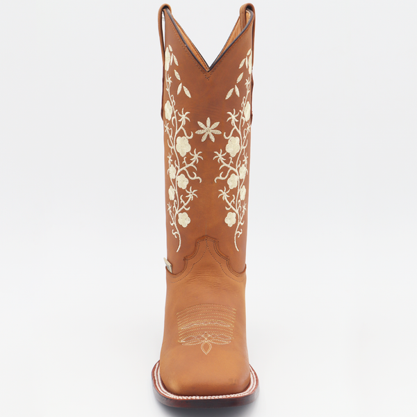 embroidered cowgirl boots front view