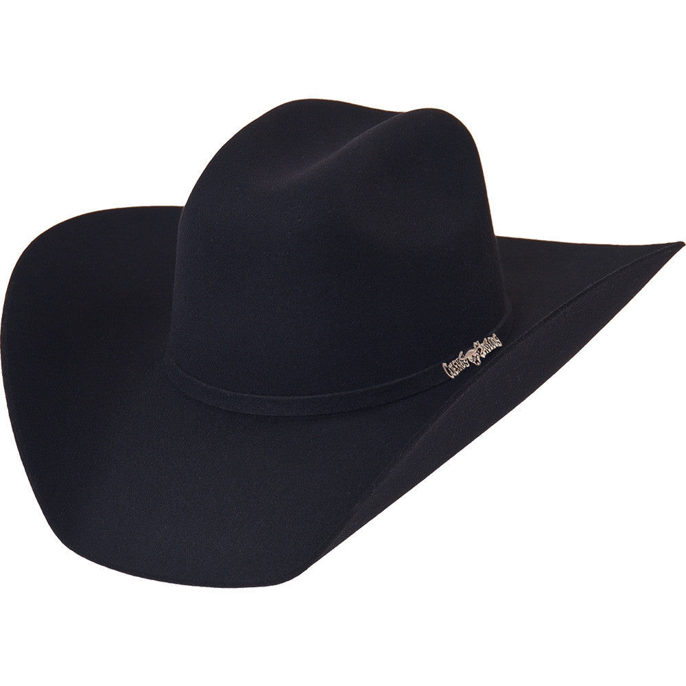 Cuernos Chuecos Black Marlboro Cowboy Hat