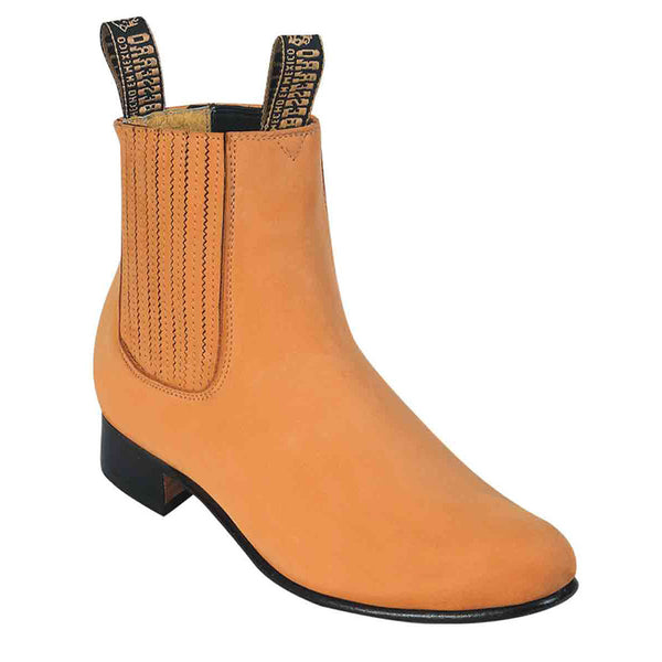 Besserro Nubuck Honey Charros Boots