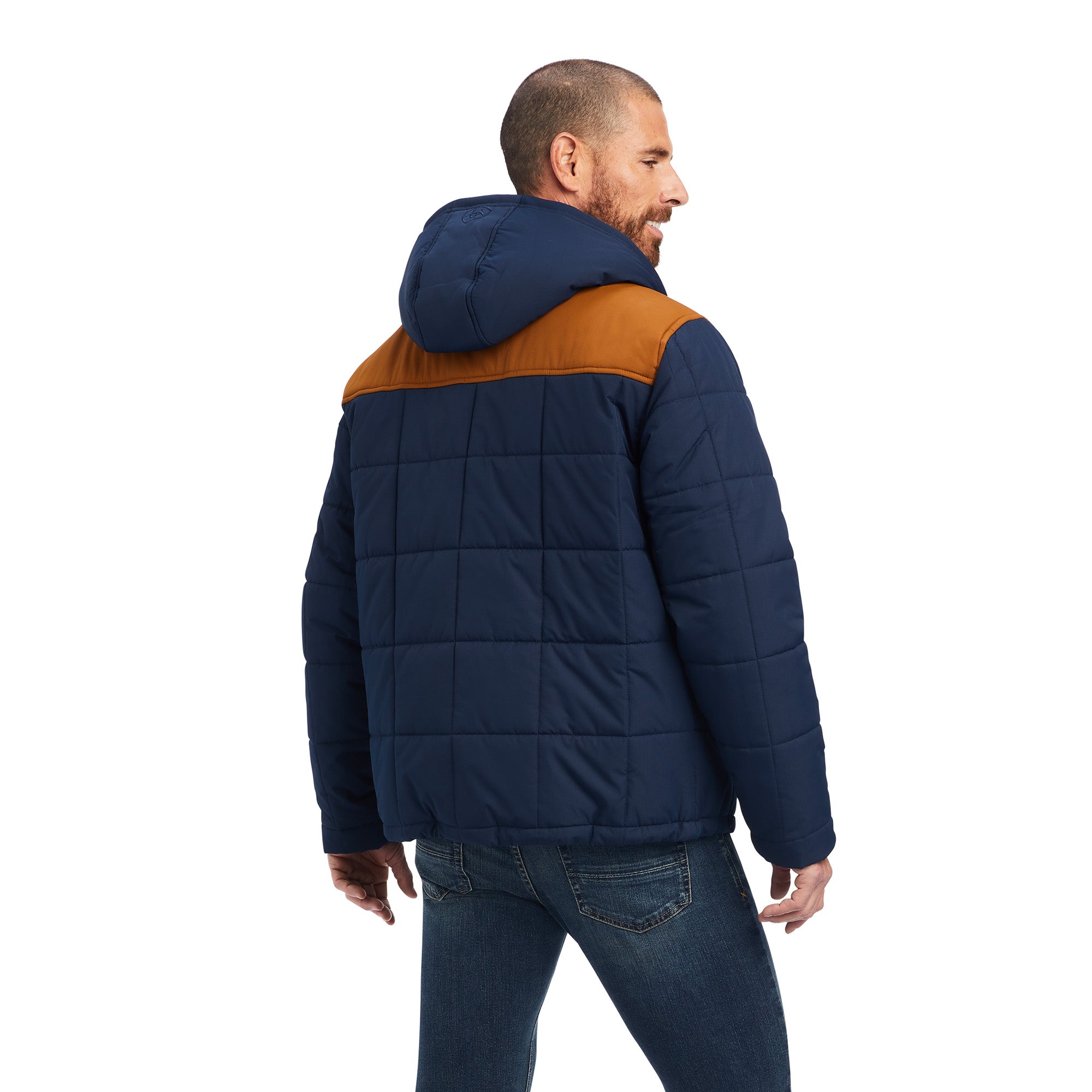 Image of back Ariat Men's Crius Insulated Jacket.