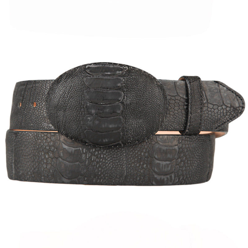 Ostrich Western Belt with Removable Buckle Vaquero Boots VAQUERO BOOTS