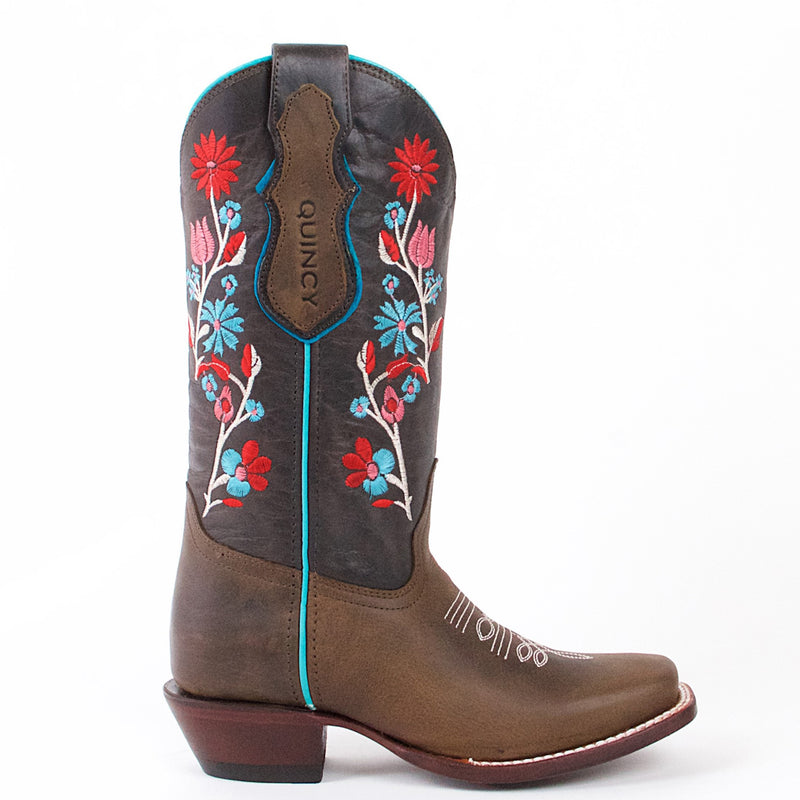 Cowgirl Boots With Flowers