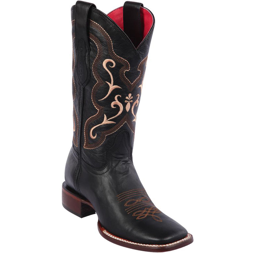 Quincy Women's Black Cowboy Boots