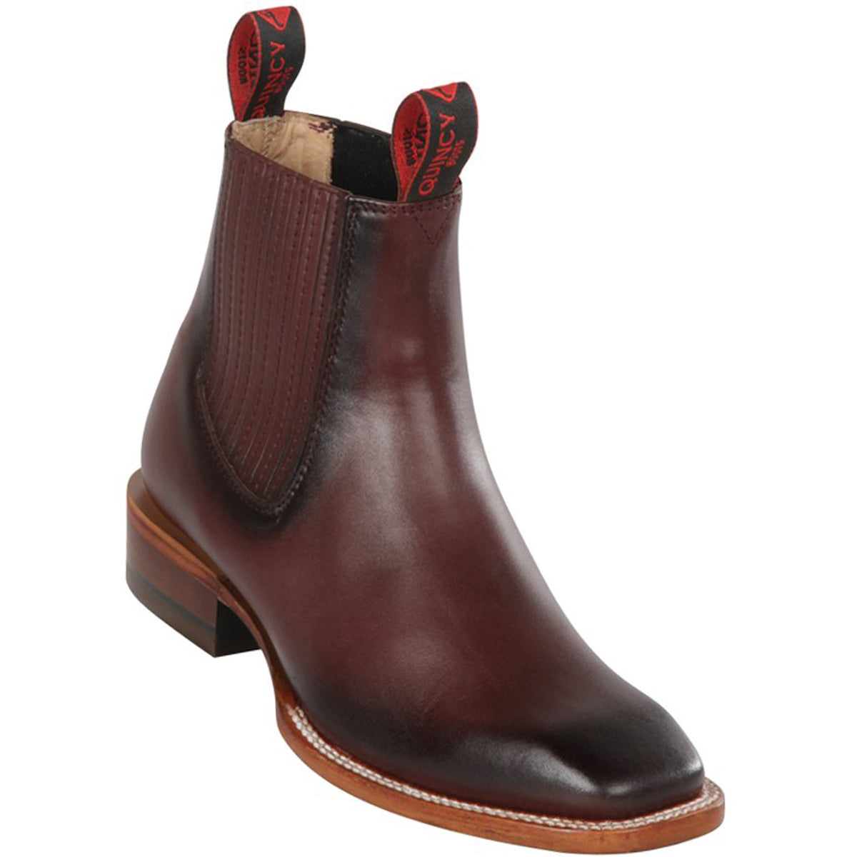 Punta Cuadrada Botas De Charro Para Hombre Bota Vaquera De Cuero