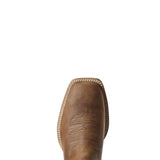 View of Ariat Booker Ultra Western Boot toe