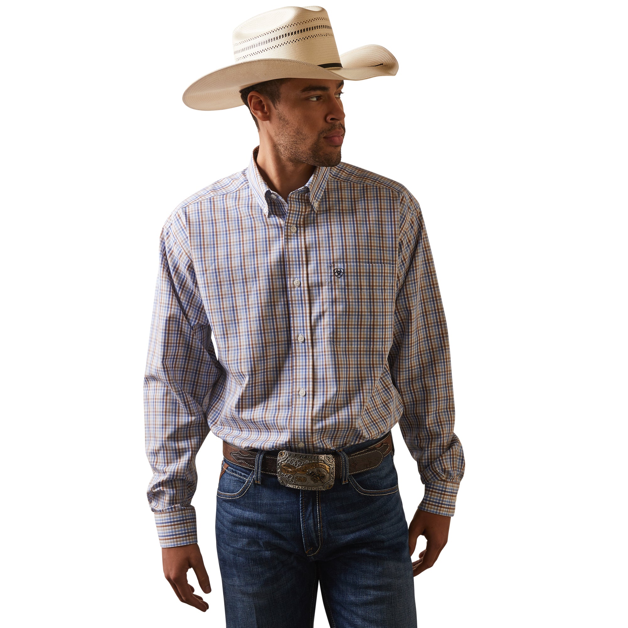 Ariat Long Sleeve Shirt Wrinkle Free Arther Classic