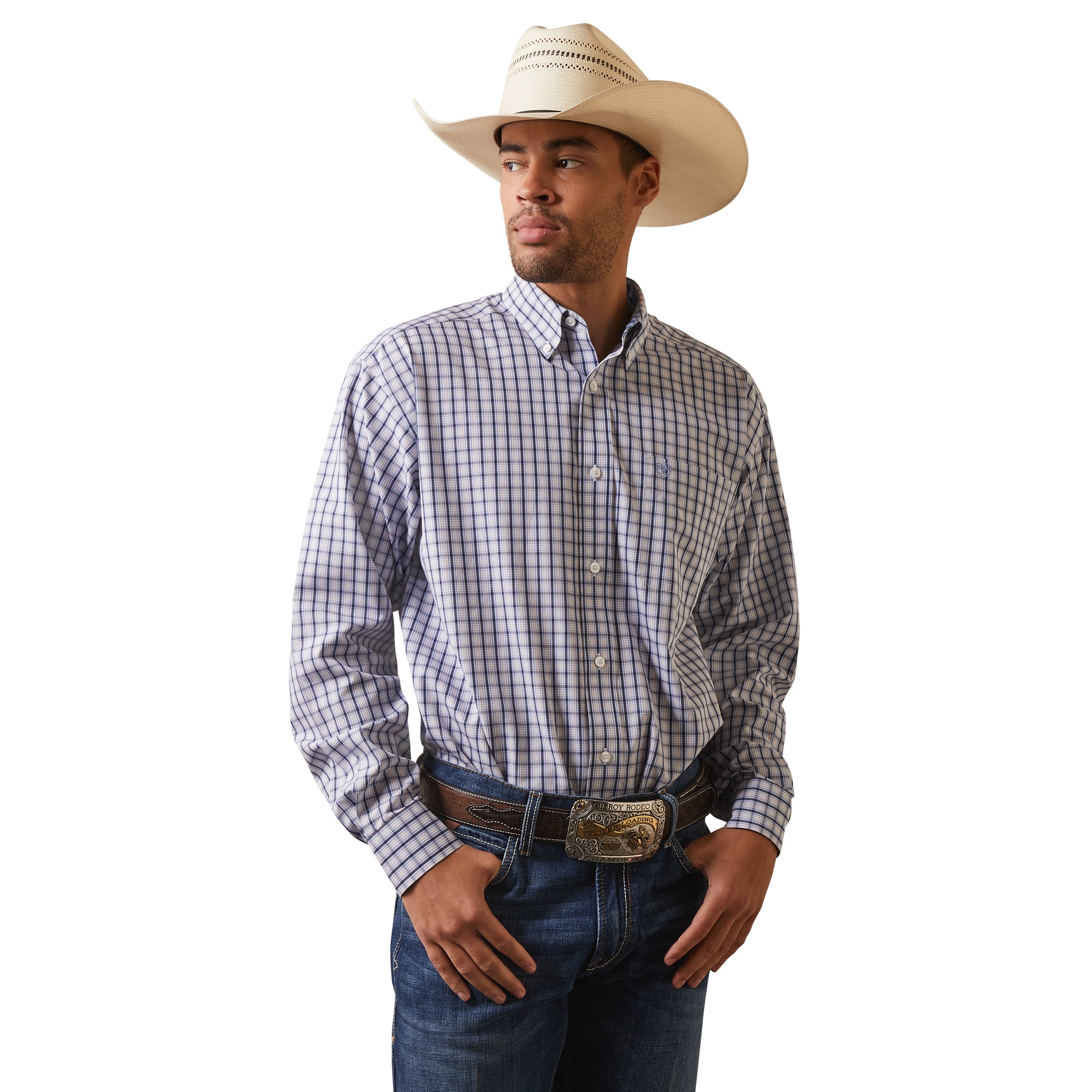 Ariat Men's Wrinkle Free Ace Classic Long Sleeve Shirt