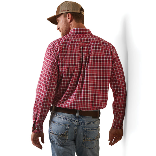 Back view of Pro Indiana Fitted Long Sleeve Ariat Shirt