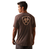 Corps Short Sleeve Brown Graphic Tee