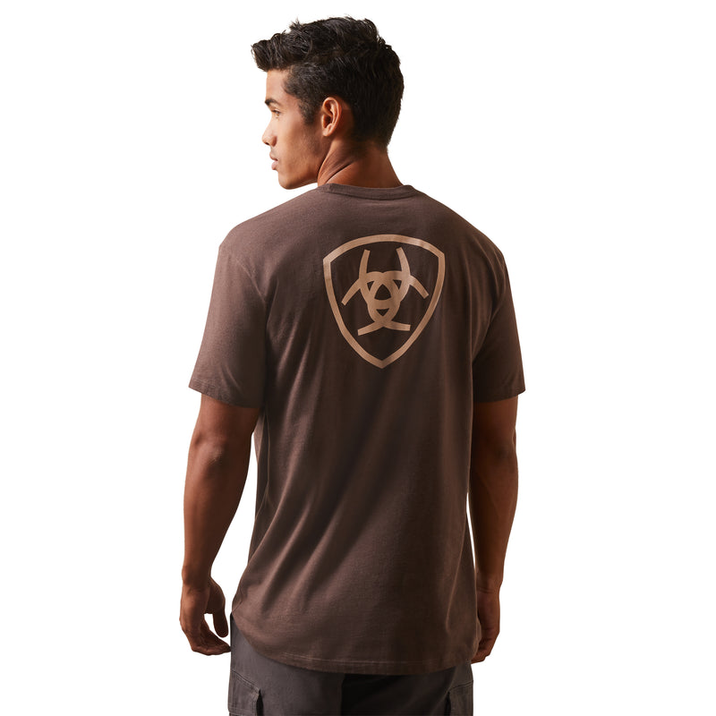 Corps Short Sleeve Brown Graphic Tee
