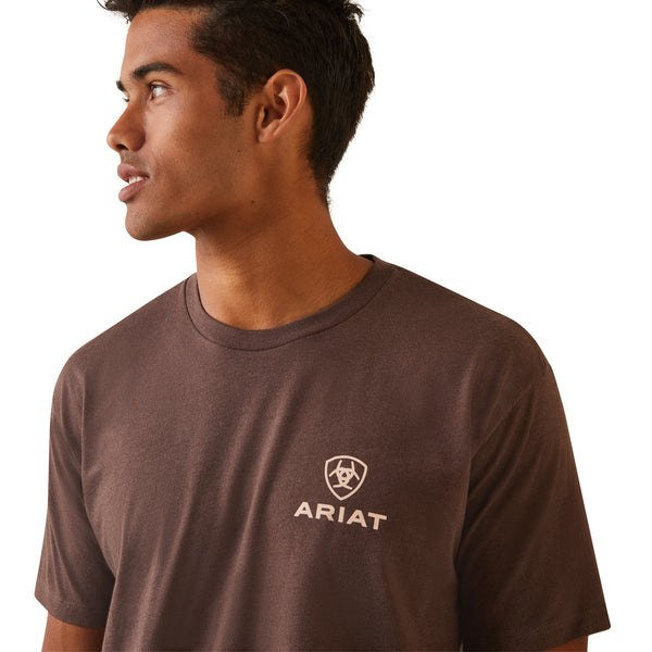 Corps Short Sleeve Brown Ariat Graphic Tee