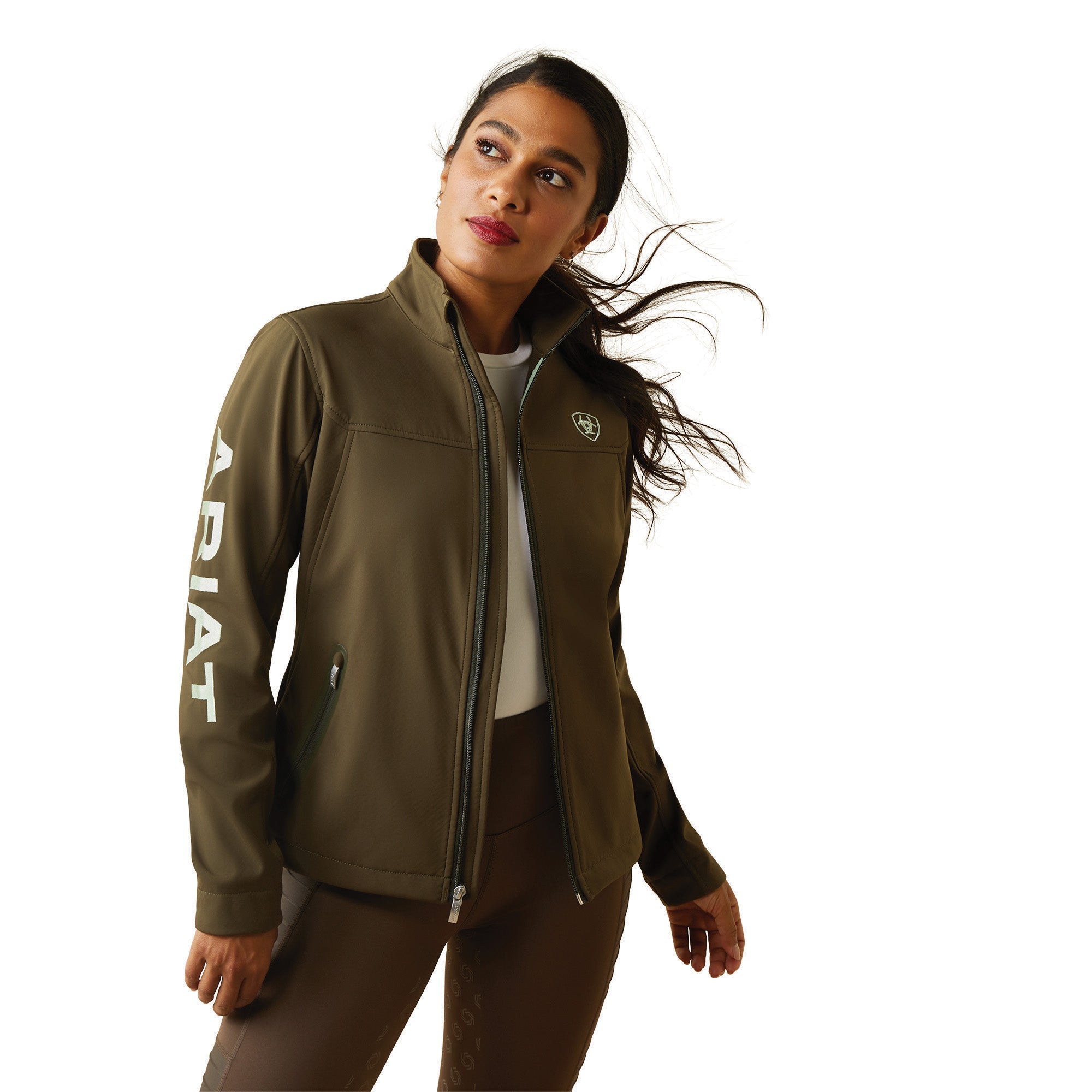 Image of Women's Ariat Relic Team Softshell Jacket.
