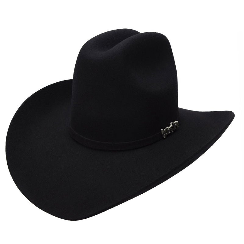 Black quarter horse hat