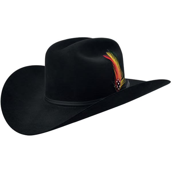 Stetson 6x Spartan Black Cowboy Felt Hat