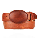 Men's Leather Belt Grisly - VaqueroBoots.com - 1