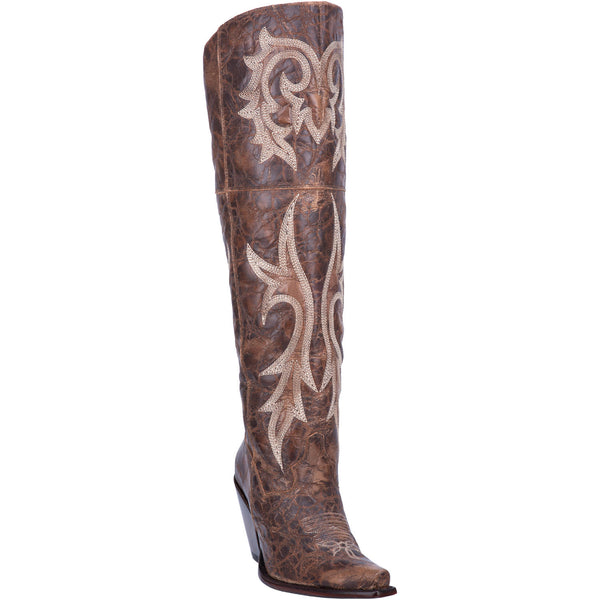 Brown Jilted Tall Boots