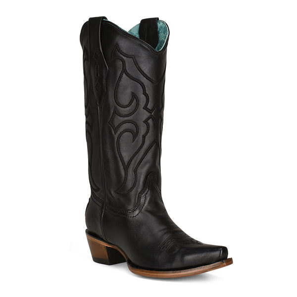 Women's Black Corral Boots - Snip Toe